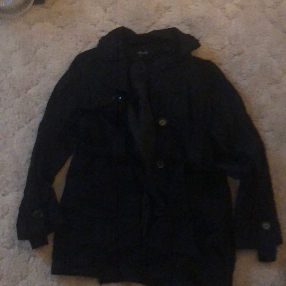 Women’s black causal/formal jacket with belt